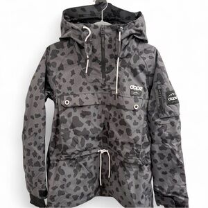 DOPE Women's Camo Black Ski Jacket